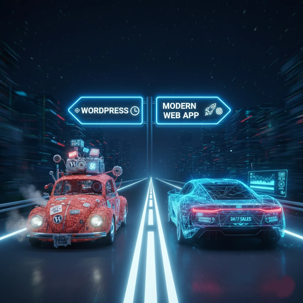 Wordpress vs WebApps